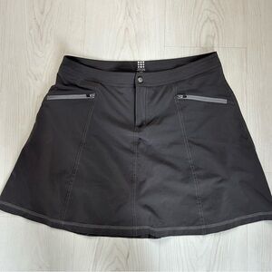 Title Nine Swingtastic Athletic Gray Skort Hiking Outdoors Active Size 10